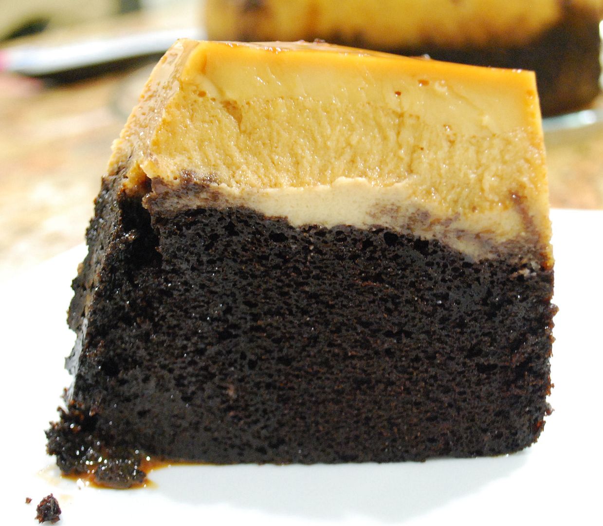 Terri's Table Chocolate Flan Cake